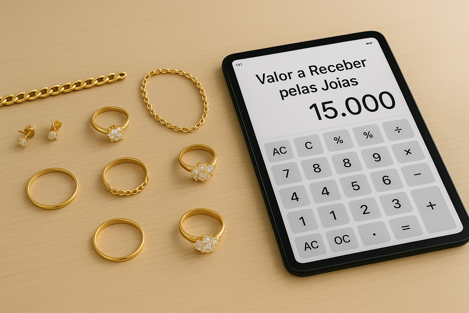 Por que nos escolher para avaliação de joias