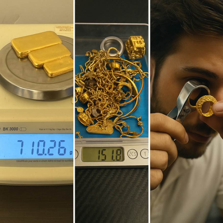 Compra de Ouro com Preco e Seguranca TOTAL e no Barra Gold Joias