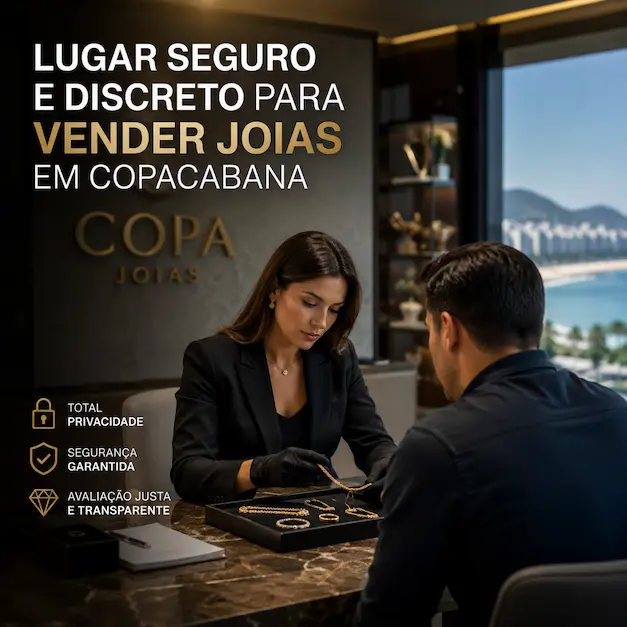 Lugar Seguro e Discreto para Vender Joias em Copacabana