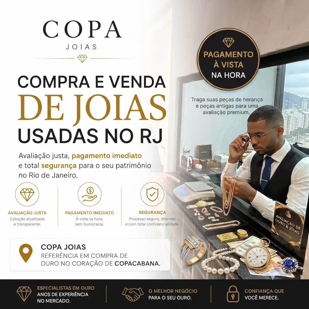 compra e venda de joias usadas