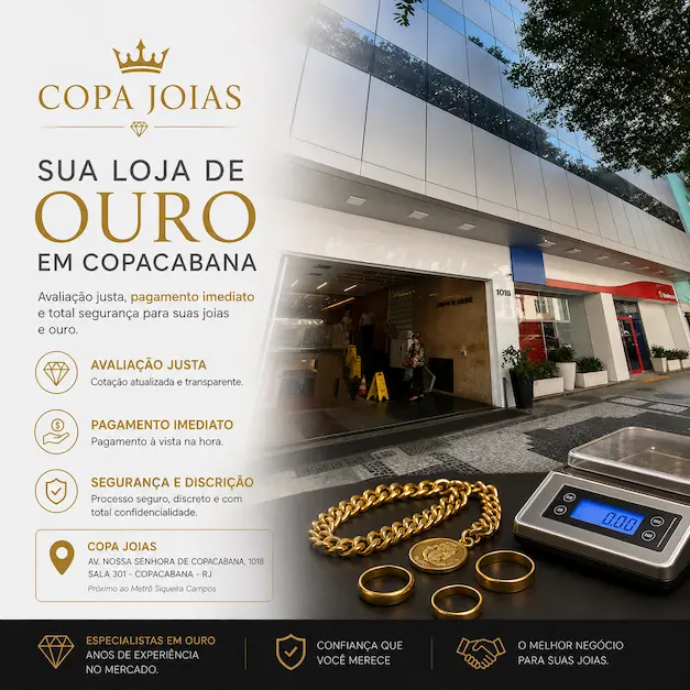 loja de ouro em copacabana