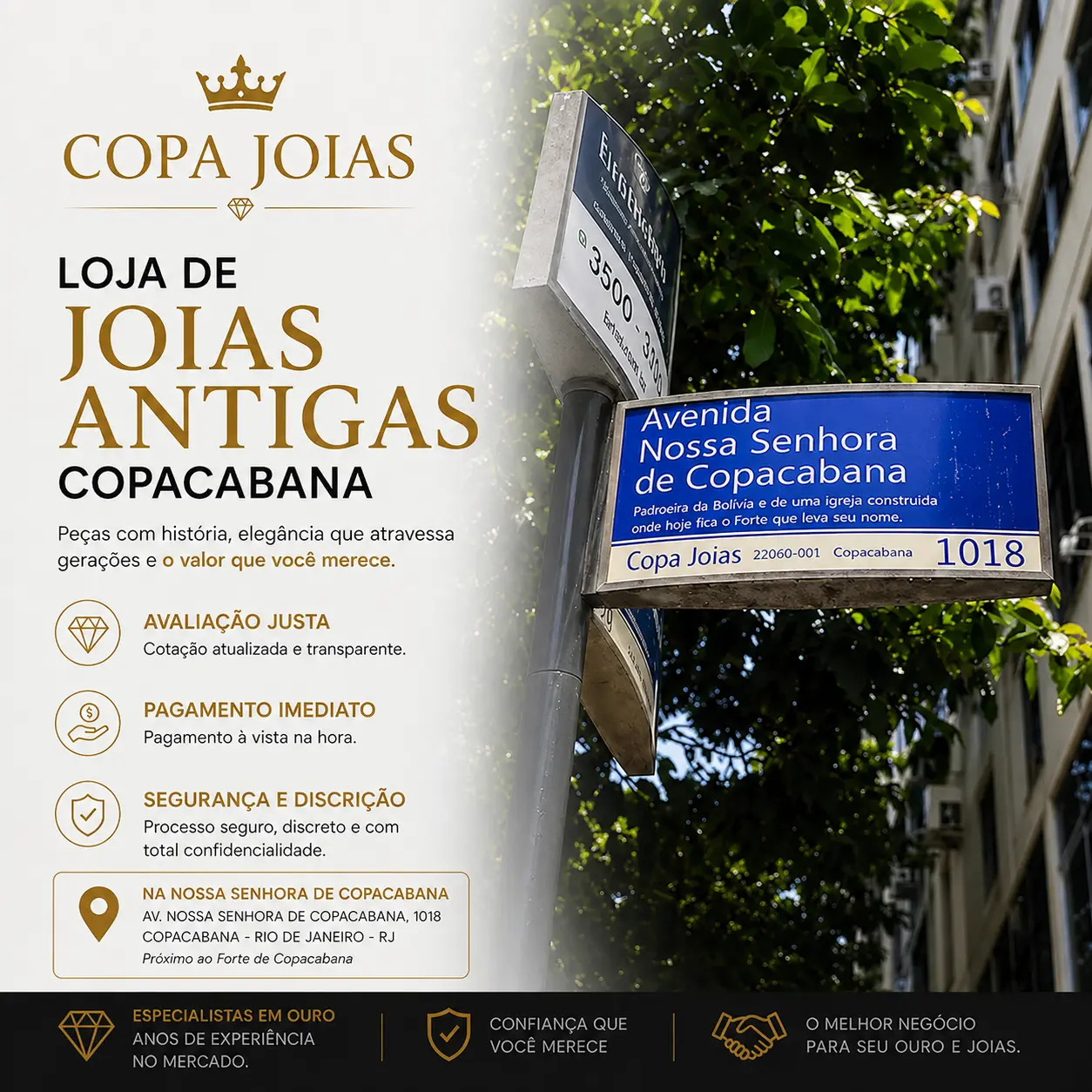 loja de joias antigas copacabana