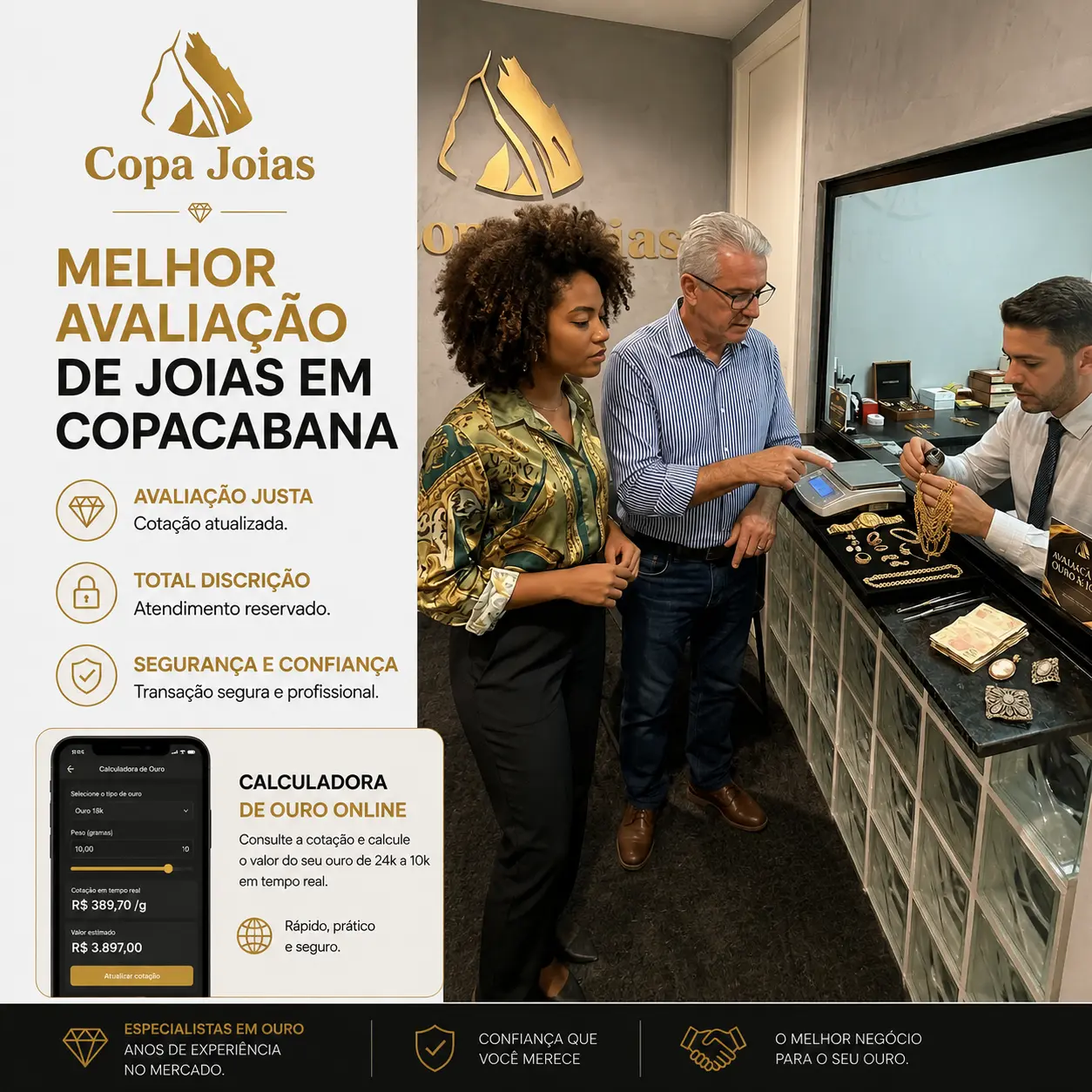 melhor avaliacao de joias em copacabana